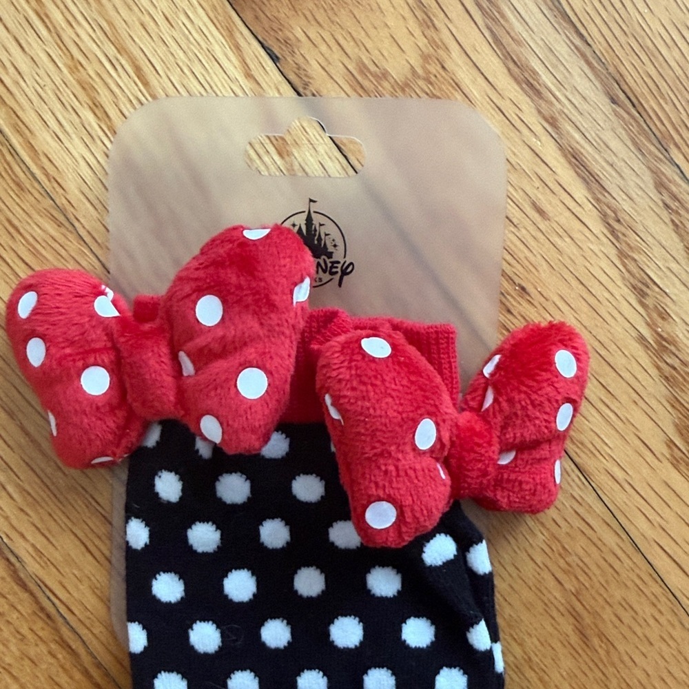 NWT - Minnie Mouse Inspired Socks - Picture 2 of 4